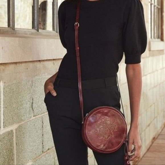 New Patricia Nash Leather Crossbody Bag - Picture 14 of 14